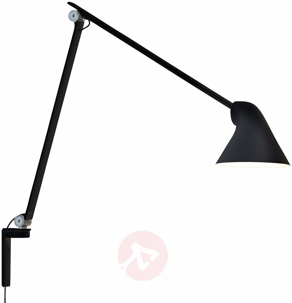 LOUIS POULSEN Louis Poulsen NJP  kinkiet LED, czarny