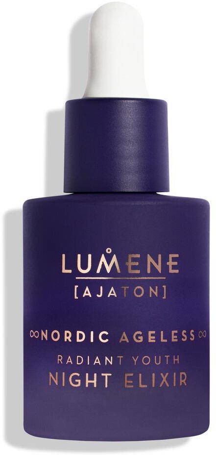 Lumene Nordic Ageless Ajaton Radiant Youth Night Elixir wygładzająco-odmładzający eliksir na noc 30ml 103734-uniw
