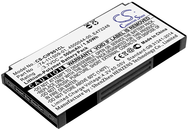 Cameron Sino Cisco CP-MIC-WRLS 4500044-00 500mAh 1.85Wh Li-Polymer 3.7V Cameron Sino) CS-CIP901CL