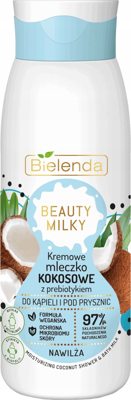 Bielenda Beauty Milky Mleczko kokosowe pod pryszni
