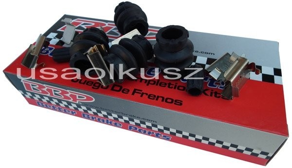 BetterBrakeParts Zestaw montażowy klocków hamulcowych przednich Jeep Liberty 2002-2007