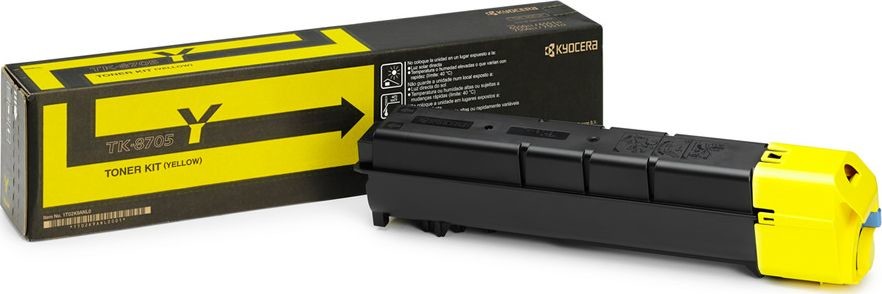 Kyocera Kyocera Toner TK-8705 Yellow 1T02K9ANL0 1T02K9ANL0