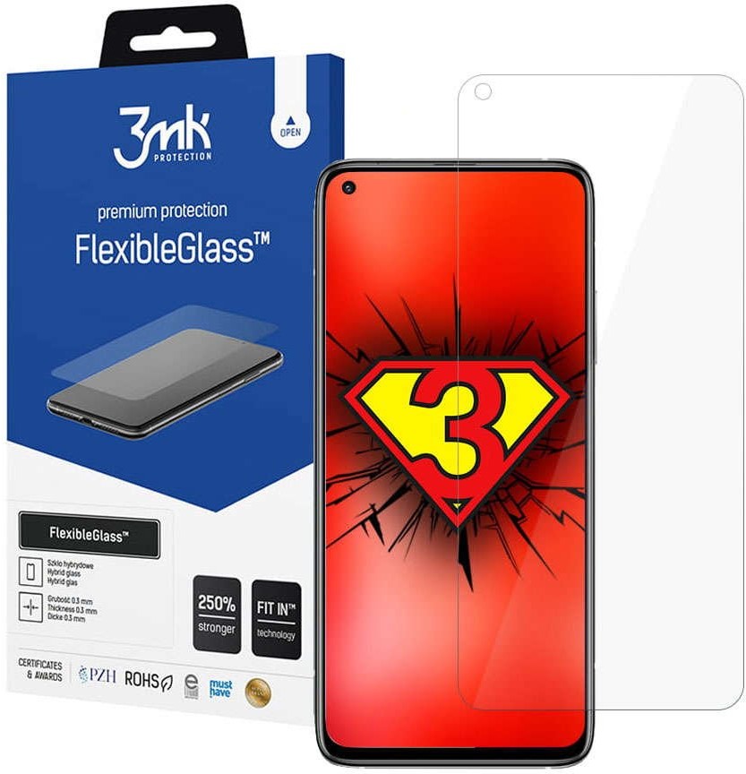 3MK Szkło na ekran Flexible Glass 7H do Xiaomi Mi 10T 5G 10T Pro 5G 8876X10