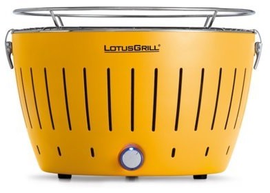 LotusGrill Grill węglowyl XL Żółty G-GE-435