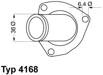 Wahler Termostat ukadu chodzenia 4168.92D