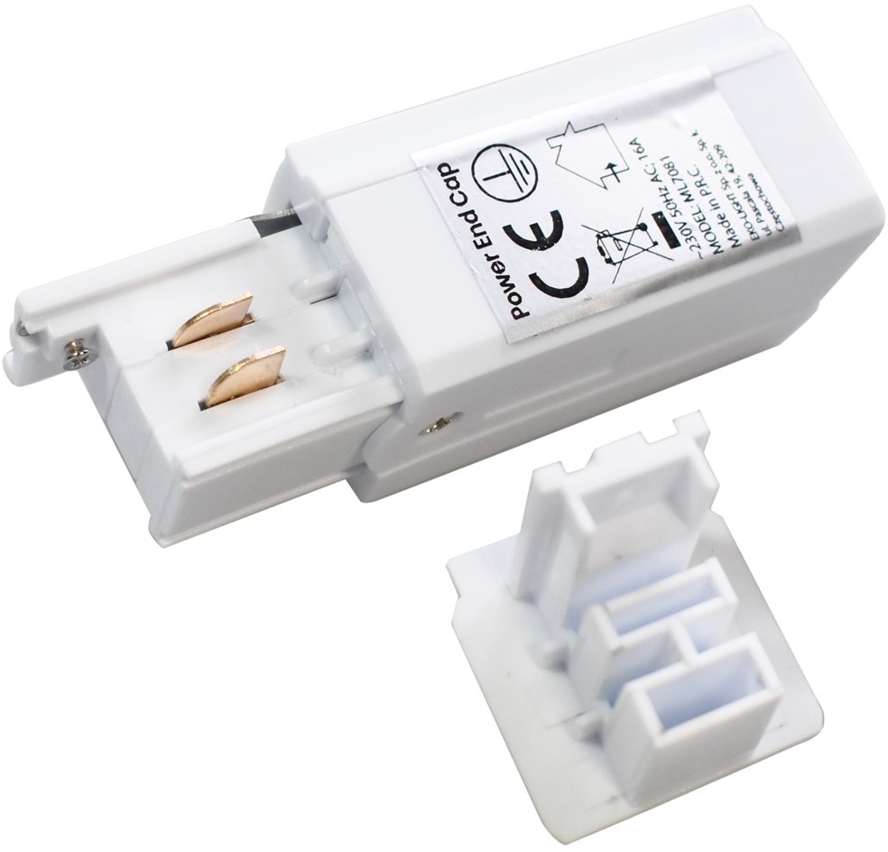 ECO-LIGHT Zasilanie Prowadnicy Track Light White 3 Circuit ML7081
