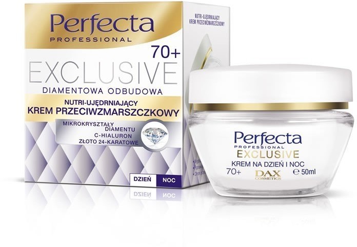 Perfecta DAX Dax Exclusive 70+ Krem przeciwzmarszczkowy nutri ujędrniający na dzień i noc 50ml 74654