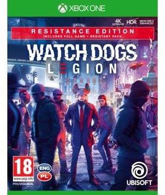 Watch Dogs Legion Edycja Resistance GRA XBOX ONE