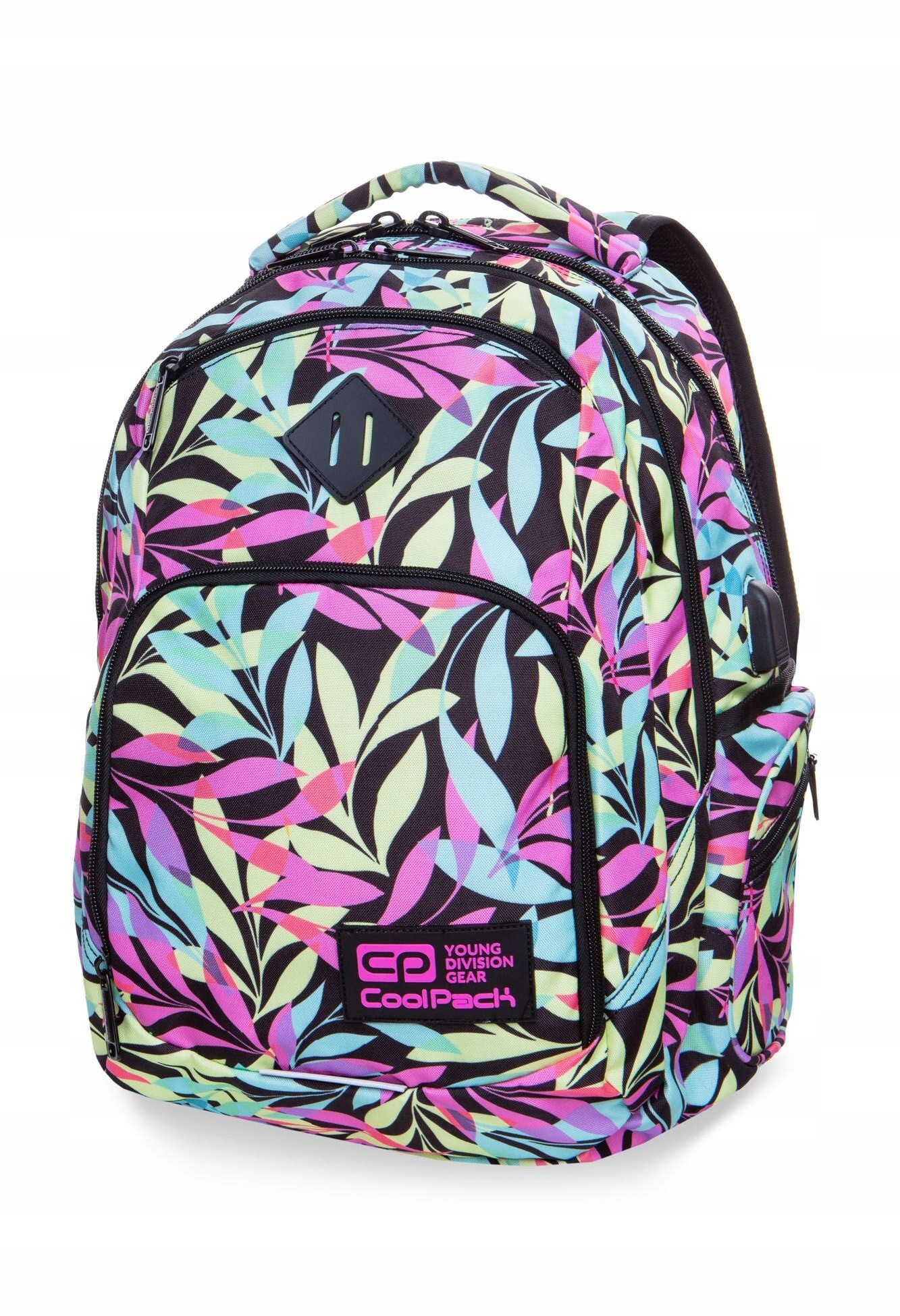Plecak CoolPack Break 30 L, Pastel Leaves