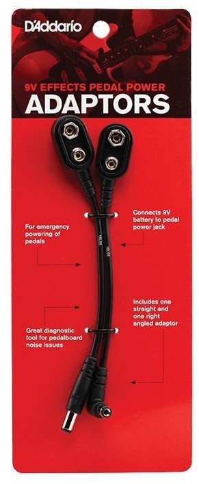 D'ADDARIO D'Addario PW-9VPC-02 adaptery 9v do efektów