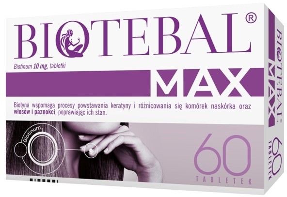 Polpharma Biotebal MAX 10mg x60 tabletek