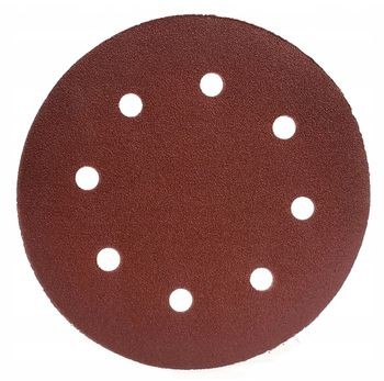 MAR-POL Krążek ścierny z otworami 180mm P240 x 5 szt M08007
