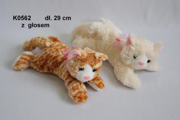 Sun-Day Kot z głosem leżący dwa kolory średni 082664