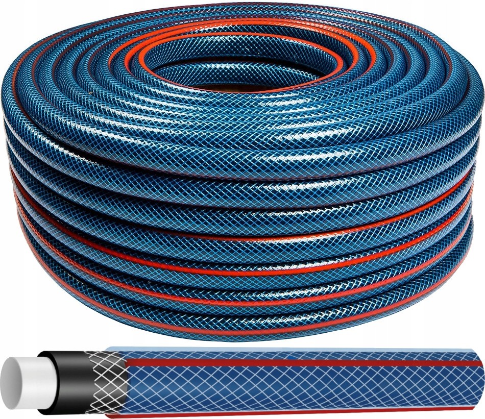 Wąż Ogrodowy Do Wody 4-WARSTWOWY 22BAR 1/2'' 30M