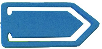 Maya Professional Tools Maya profesjonalne narzędzia wclip02  2 klipsy, wykrywalne metale, duże, 10 sztuk, niebieskie WCLIP02-2