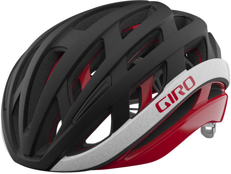 Giro Helios Spherical Helmet, matte black/red S | 51-55cm 2021 Kaski szosowe 200254-007