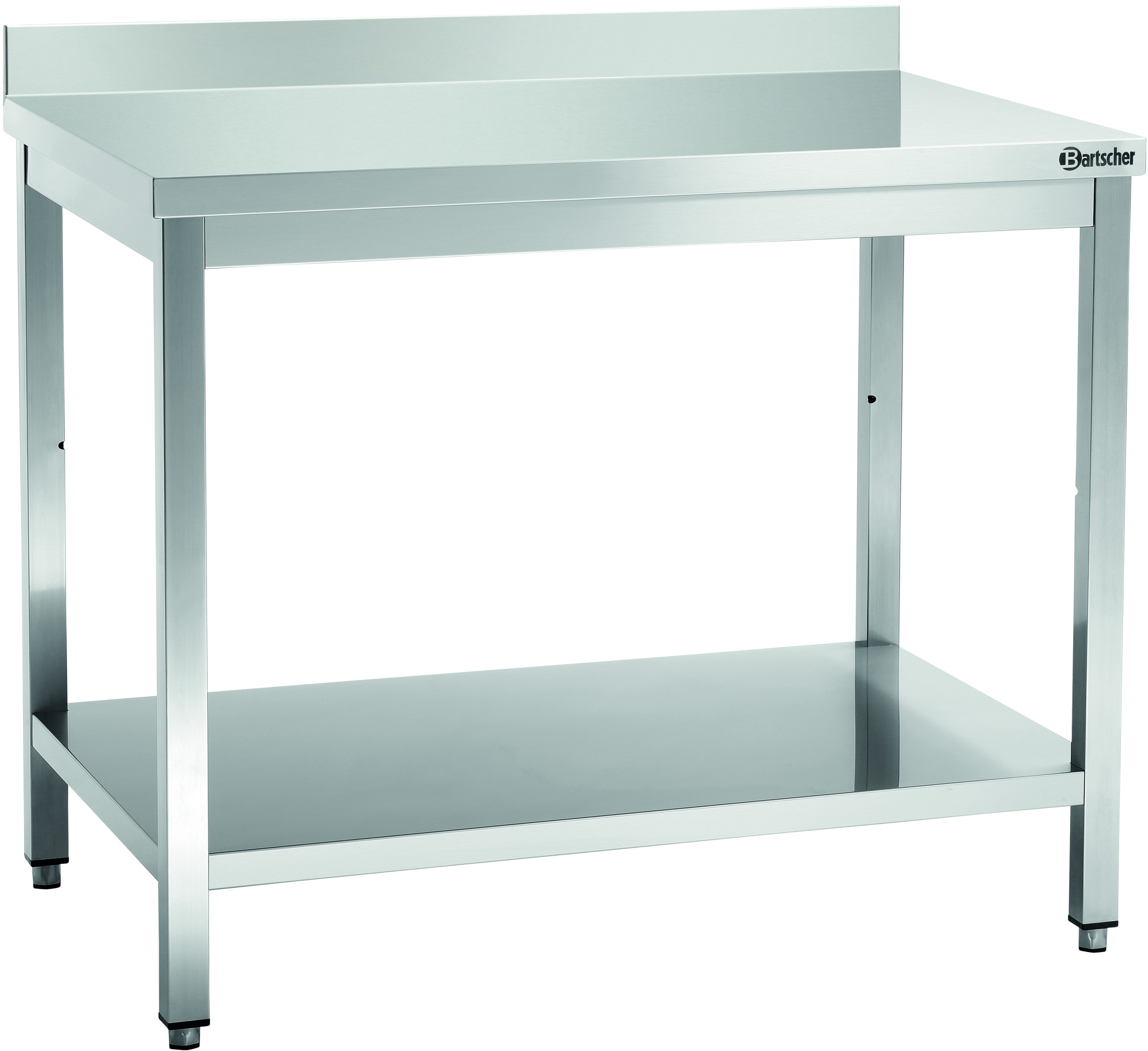 Bartscher Stół przyścienny z półką, roboczy 1800x700x850-900 mm | 312187 312187