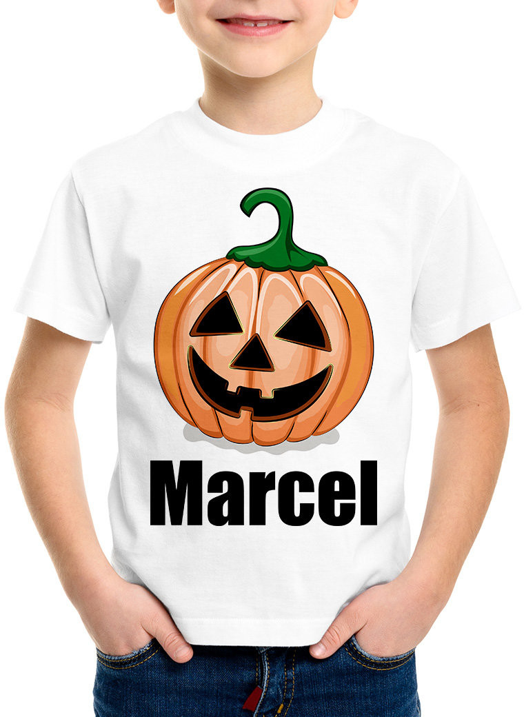 Poczpol Dynia (imię) koszulka dziecięca na Halloween DH01-104