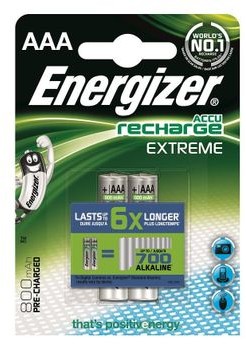 Energizer Akumulator Extreme Aaa L92 800 Mah 2 Szt Blister AVE7BABK0060