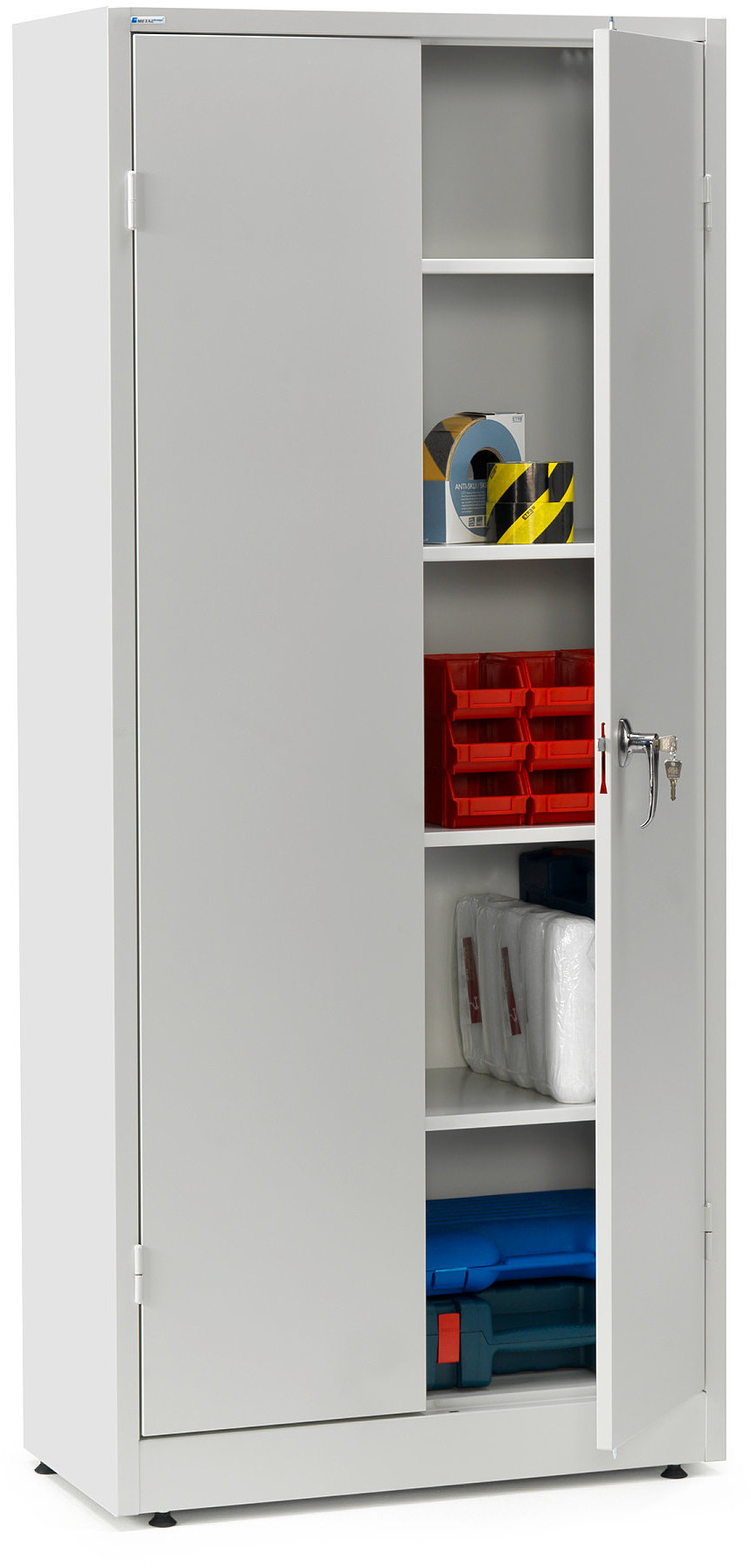 AJ Szara szafa metalowa 20764