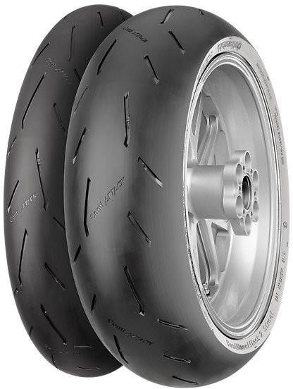 Continental ContiRaceAttack 2 Street ( 120/70 ZR17 TL (58W) M/C, koło przednie )