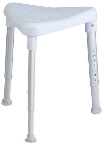 Etac Etac Edge - stołek prysznicowy z regulacją wysokości (narożne siedzisko)