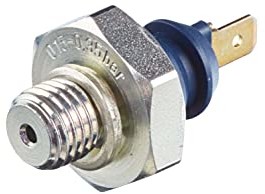 HELLA 6ZL 008 280-061 Włącznik ciśnieniowy oleju - 12V - 1- biegunowy - Wtyk płaski - Zestyk rozwierny 6ZL 008 280-061