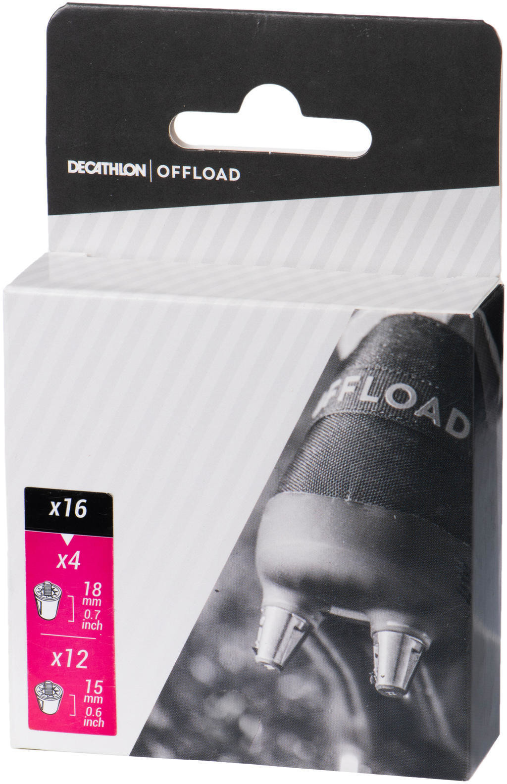 OFFLOAD Korki wkręty do rugby aluminiowe 15/18 mm unisex