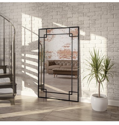Łukasz Ochwat Alfaram Lustro loft ze szprosami GABRIELA - kolor ramy do wyboru, Lustra ze szprosami: 60x120