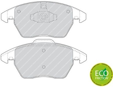 FERODO (FEDERAL-MOGUL) Klocki hamulcowe (FEDERAL-MOGUL) FDB1728