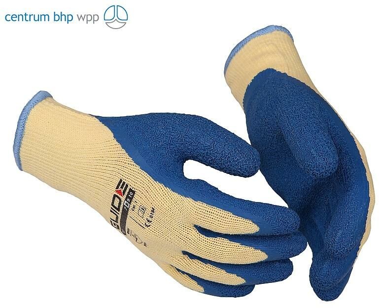 GUIDE Gloves RĘKAWICE OCHRONNE 155; EN 388:2016 2141X, EN407:2004 X2XXXX