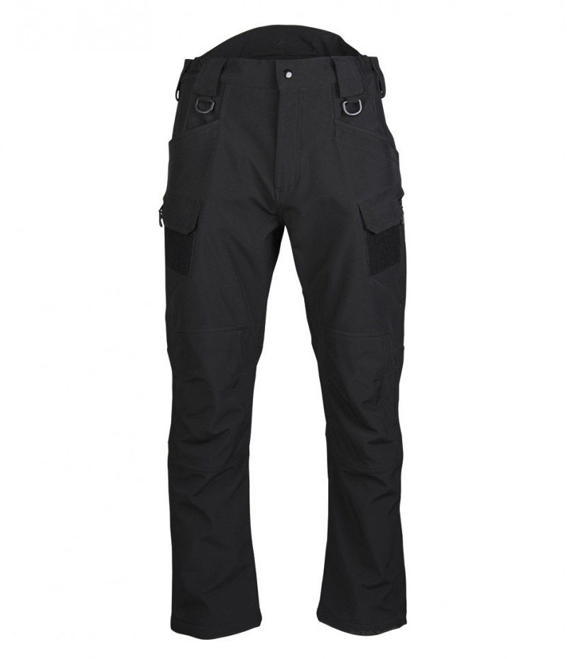 Mil-Tec Spodnie ocieplane Softshell Assault Black (11508002) 11508002