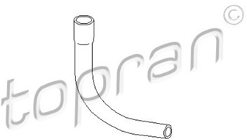 TOPRAN Przewód odpowietrzający  TOPRAN 206 557
