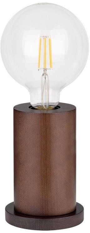 SpotLight 7391176 - Lampa stołowa TASSE 1xE27/25W/230V buk