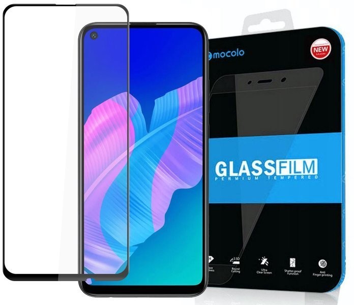 Mocolo Szkło TG+ Full Glue 5D do Huawei P40 Lite E czarne 8082X1