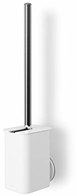 Flex Umbra UMBRA szczotka toaletowa z uchwytem do montażu na podłodze i ścianie, z technologią Sure-Lock, bez wiercenia, TPR, biała, rozmiar uniwersalny 1014460-660