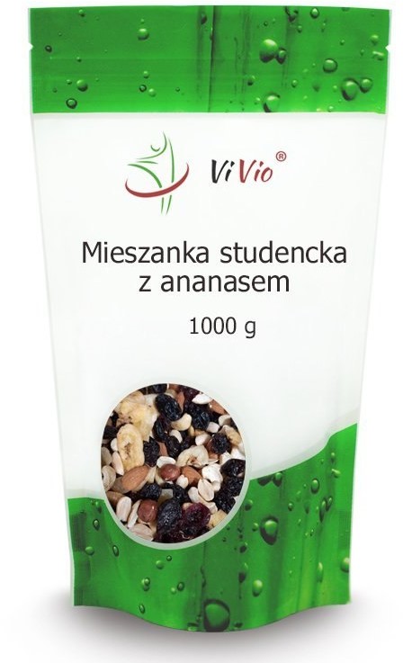 VIVIO Mieszanka studencka z ananasem 1000g mie-stu-ana-1000g