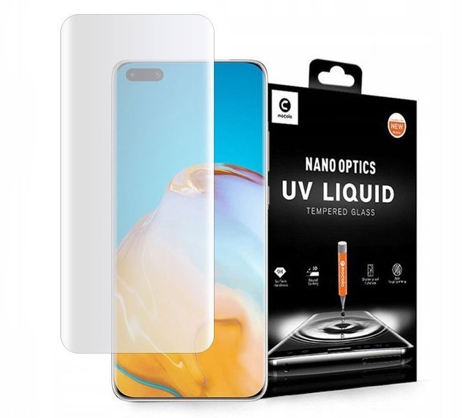 Mocolo Szkło 3D UV Liquid do Huawei P40 Pro Clear 7989X10