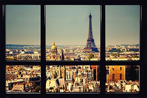 empireposter Paris  Window  plakat plakat druk na okno  rozmiar 91,5 x 61 cm + artykuły dodatkowe 663580