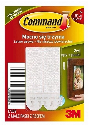 command Małe rzepy Command do wieszania obrazów (TRIAL PACK) 17202 PL 17202 PL