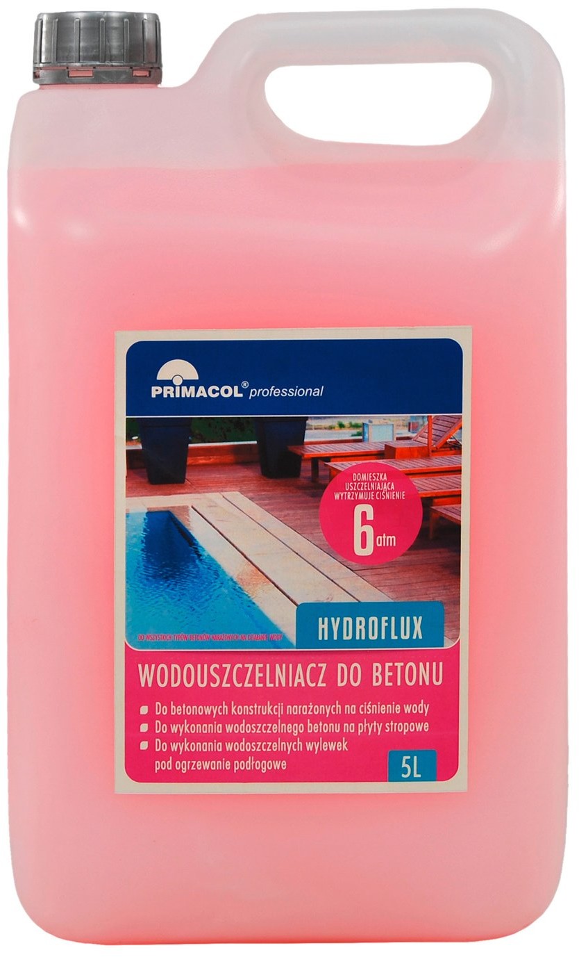 Primacol Wodouszczelniacz do betonu Hydroflux 5 l