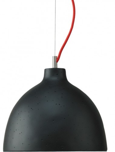 Kinghome Lampa wisząca CONCRETO Czarna 015-concreto MD30190-1-290.BLACK