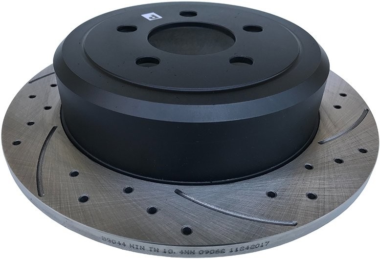 Pro Fusion Tylna WIERCONA nacinana tarcza hamulcowa Jeep Liberty 2008 53044-MIKODA