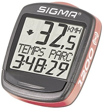 Sigma Sport Sigma licznik kilometrów BC Baseline 1200 WL Czarny CVC937