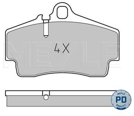 Wulf Gaertner Autoparts Zestaw klocków hamulcowych, hamulce tarczowe Wulf Gaertner Autoparts 025 217 9216/PD
