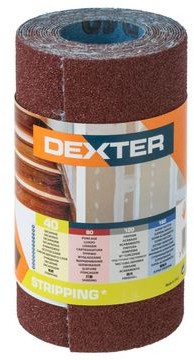 DEXTER Papier ścierny ROLKA PŁÓTNO 115MMX2,5M P40 DEXTER