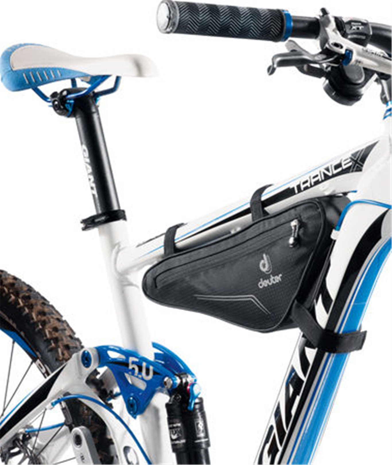 Deuter Torebka na ramę Front Triangle Bag czarny 329041770000