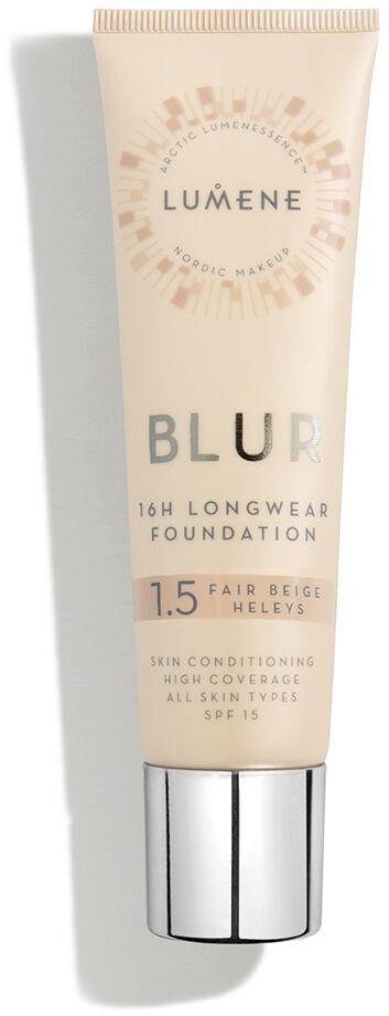 Lumene Blur 16h Longwear Foundation SPF15 wygładzający podkład do twarzy 1.5 Fair Beige 30ml 95205-uniw
