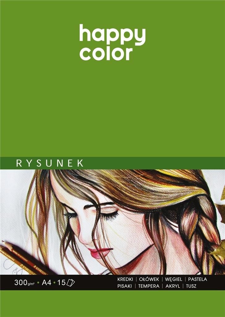 GDD Blok do rysunku A4/15ark HAPPY COLOR