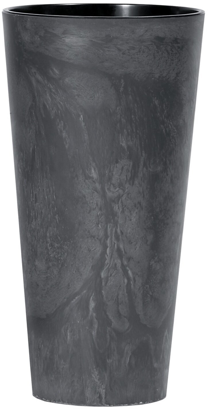 Prosperplast Doniczka Tubus Slim Effect antracyt śr 30 cm